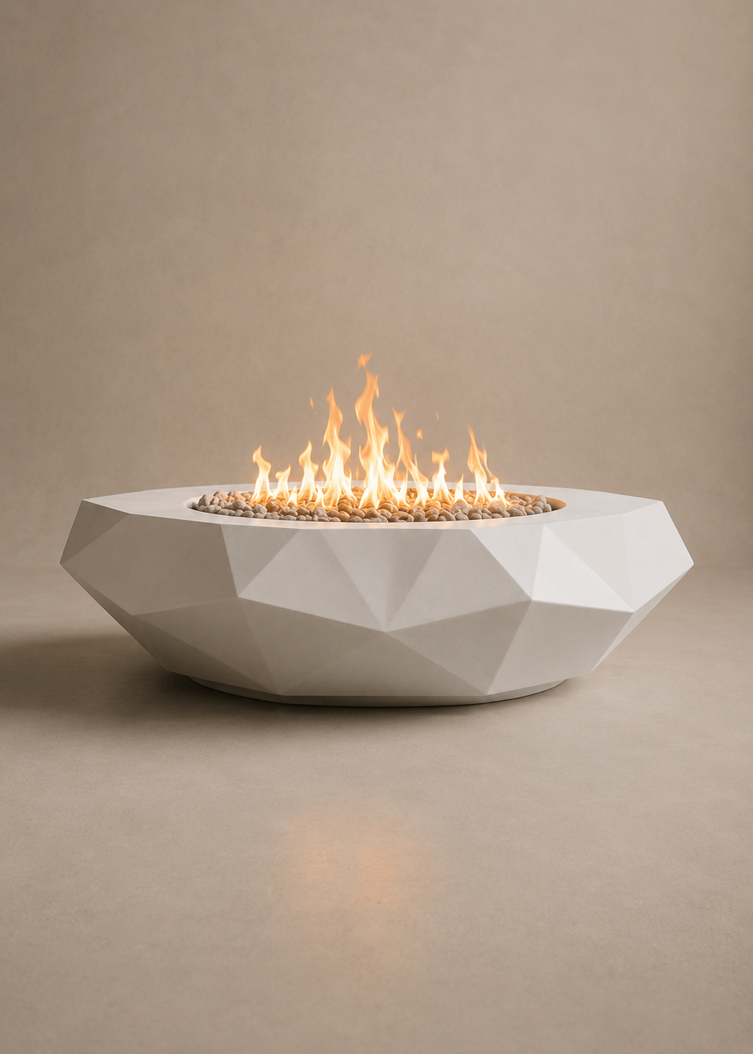 See-Through Square Gas Fireplace - 60" (18" Depth)