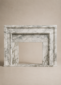 Marble Table Base -  Modern Fireplace Frame