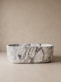 Marble Table Base - Oval