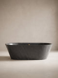 Marble Table Base - Slanted Oval