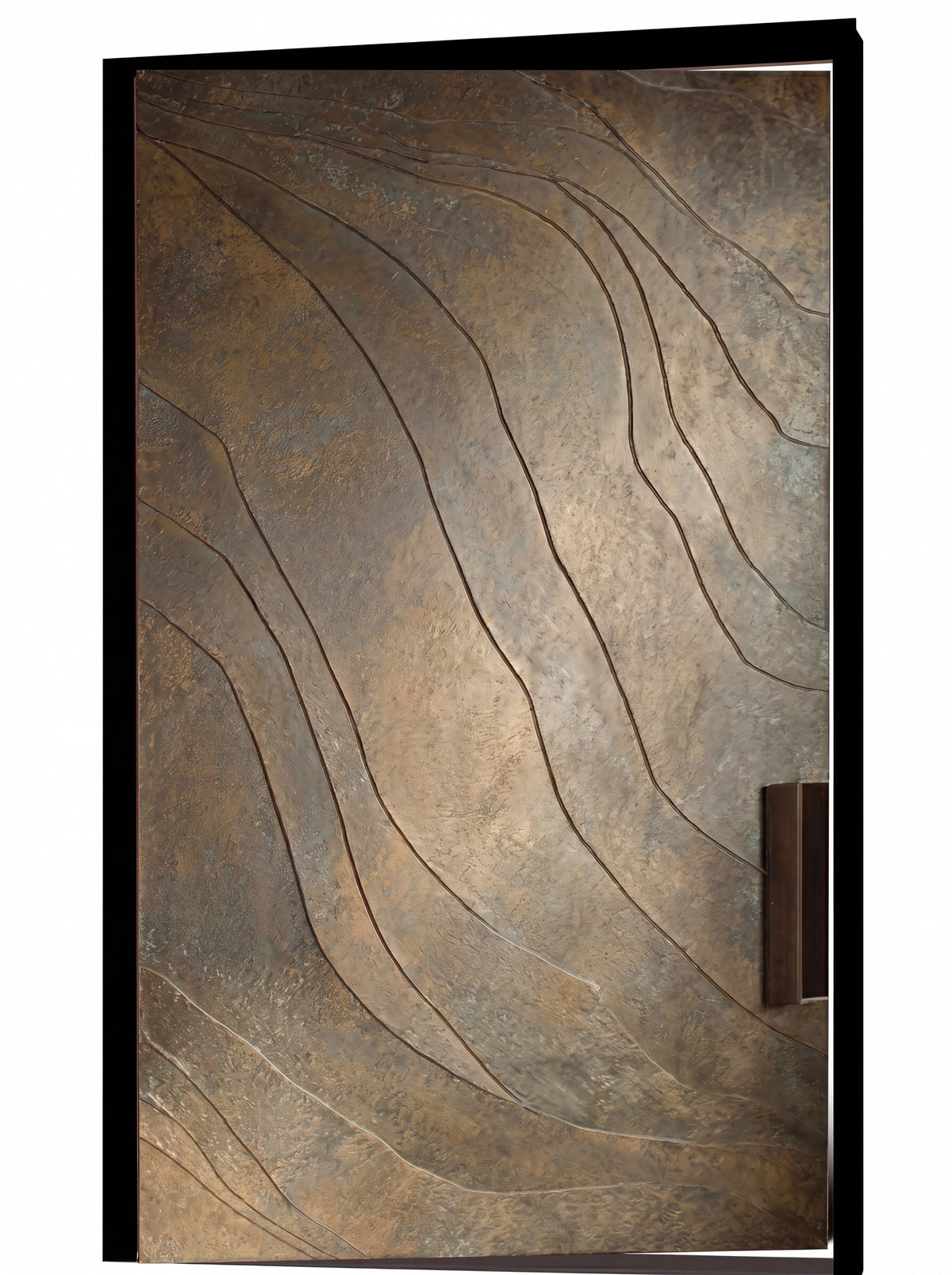Contour Aluminum Pivot Door