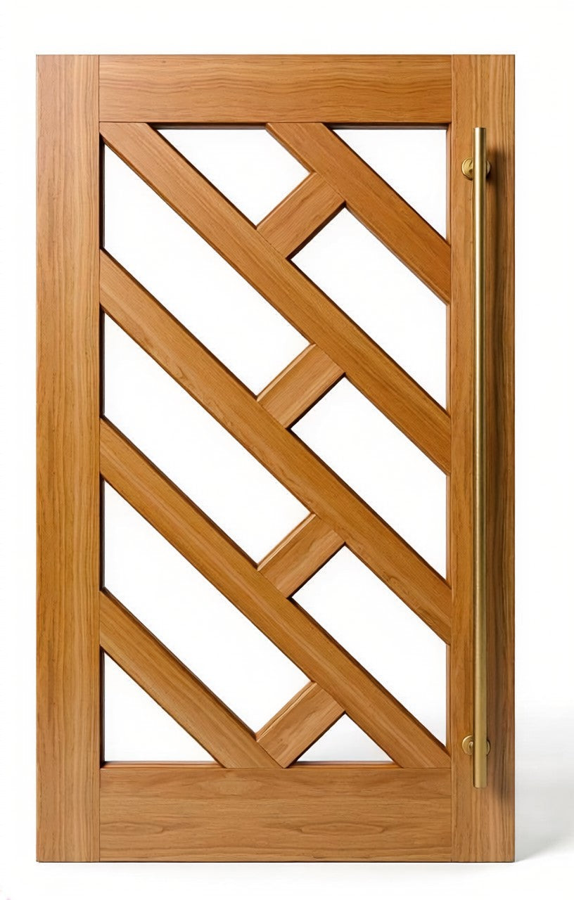 Diagonale Wood Pivot Door