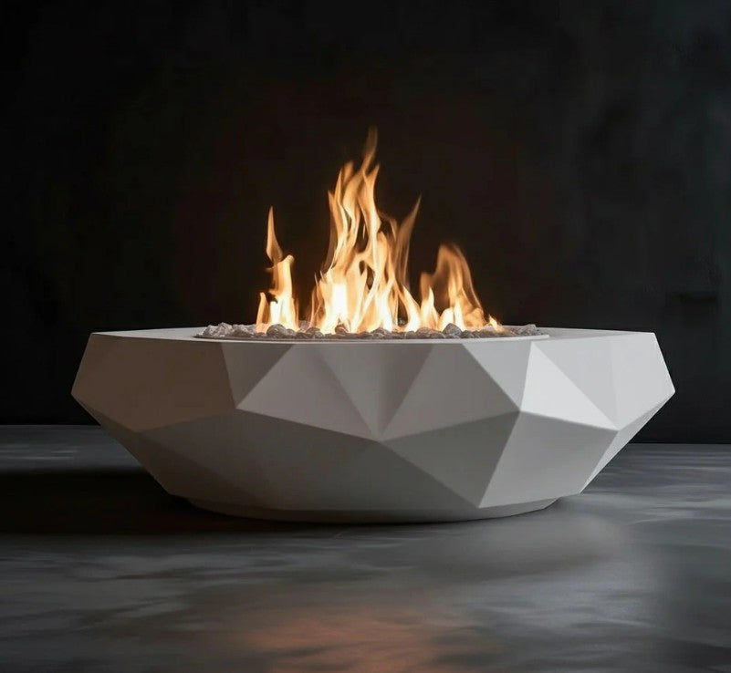 Gemma Faceted Outdoor Firepit