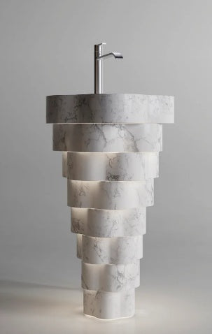 Gradara Pedestal Sink